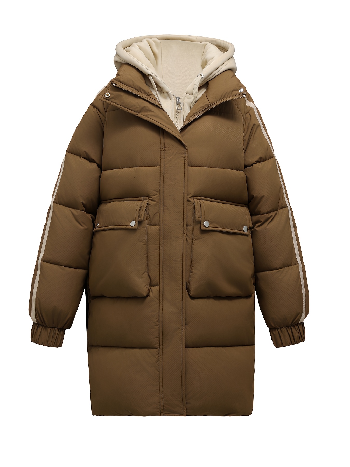 abrigo invierno mujer estilo japonés conjunto Temu Spain