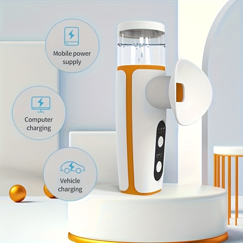 usb rechargeable eye care   long   spray for moisturizing featuring   hot and cold compress options its suitable for home use and     outdoors Product details 2