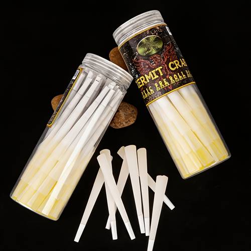 100pcs rolling papers pre rolled cones cigarette papers tubes ultra thin trumpet tube rolling paper