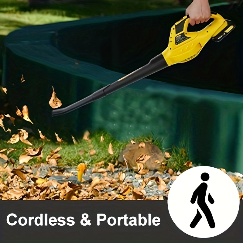 Souffleur De Feuilles électrique Sans Fil, Souffleur De Poussière - Yofidra - Sans Batterie