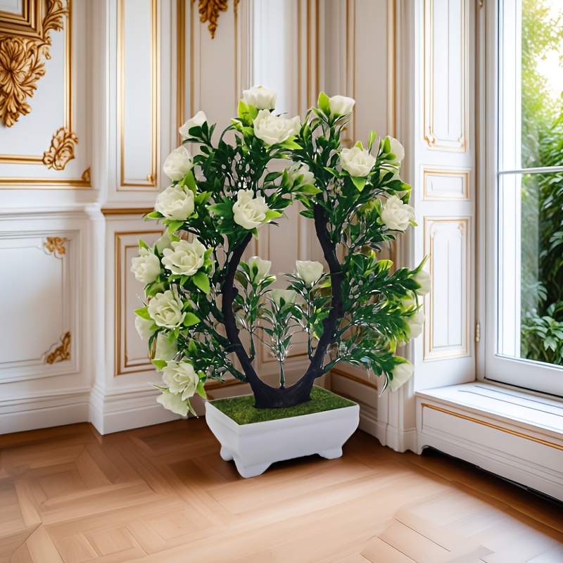 1 stuk vrolijke bloem met pot.