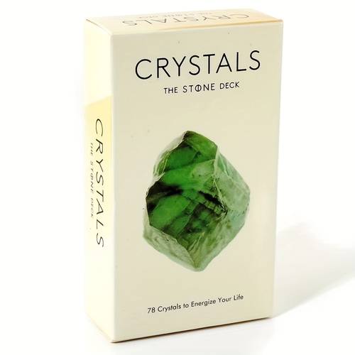 crystals tarot deck for birthday thanksgiving 78 stones entertainment game cards