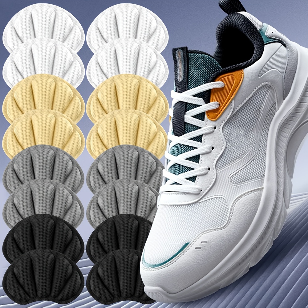 TEMU Confezione da 16, Adatte per Sneakers, Toppe Autoadesive per Riparazione Sneakers, Toppe per Riparazione sul , Autoadesive Nere/Bianche per ,