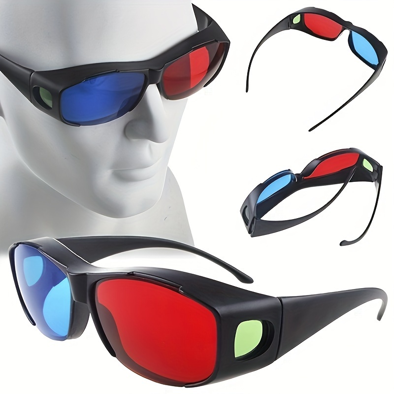 

Plastic Frame 3d Glasses - Lenses For Movies, Tv, And Games - Material, Versatile Design, 3d Viewing Experience