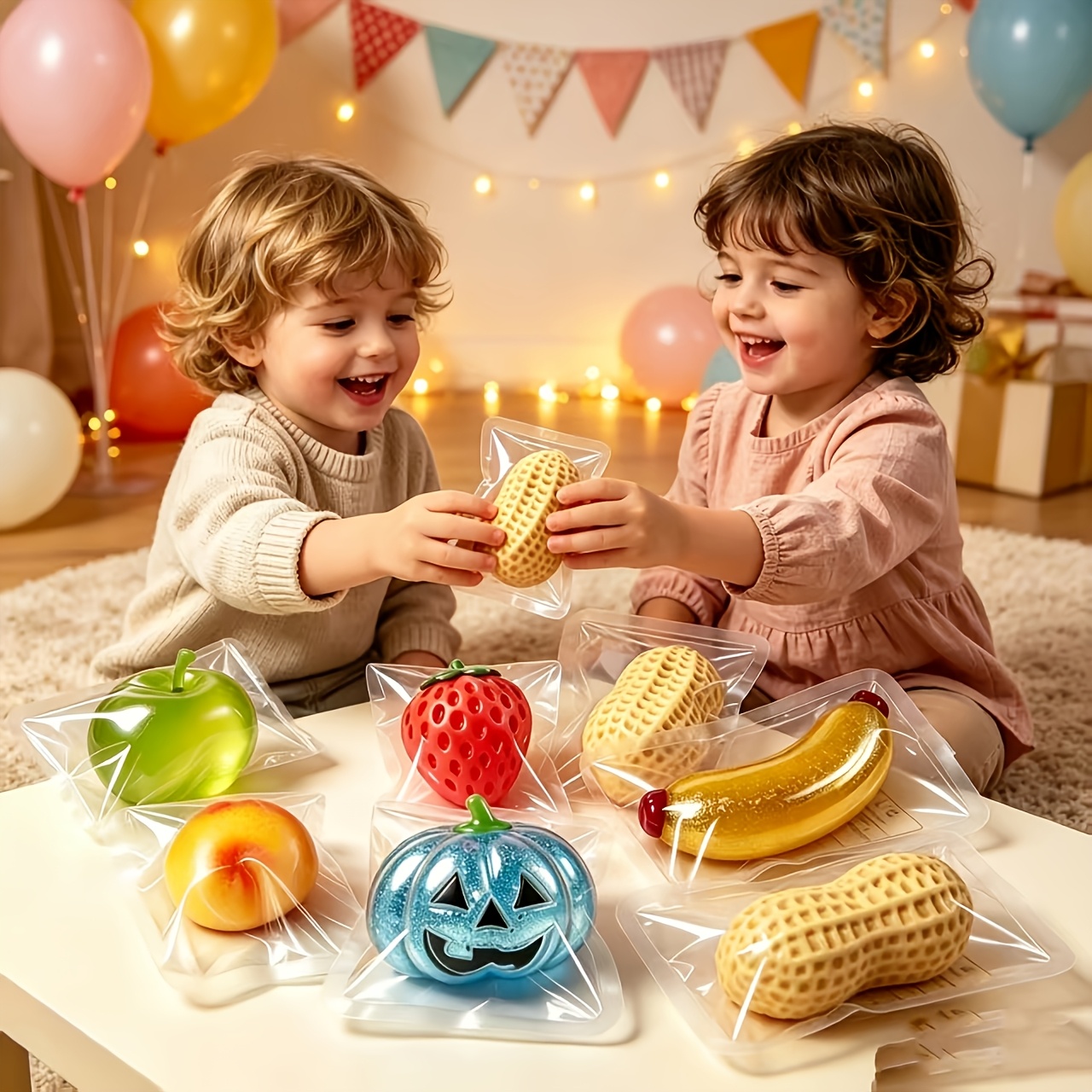 Cute Squeeze Toy Set, Random Colors & Styles
