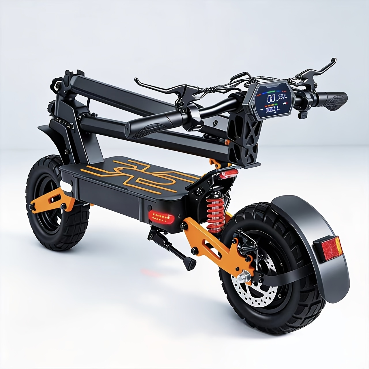 TEMU Foldable Electric Scooter With 749w Motor, Of 19.9-27.9 Mph, 48v 25ah Battery With 35-mile Range, 500 Lbs Load Capacity, And 11-inch Vacuum
