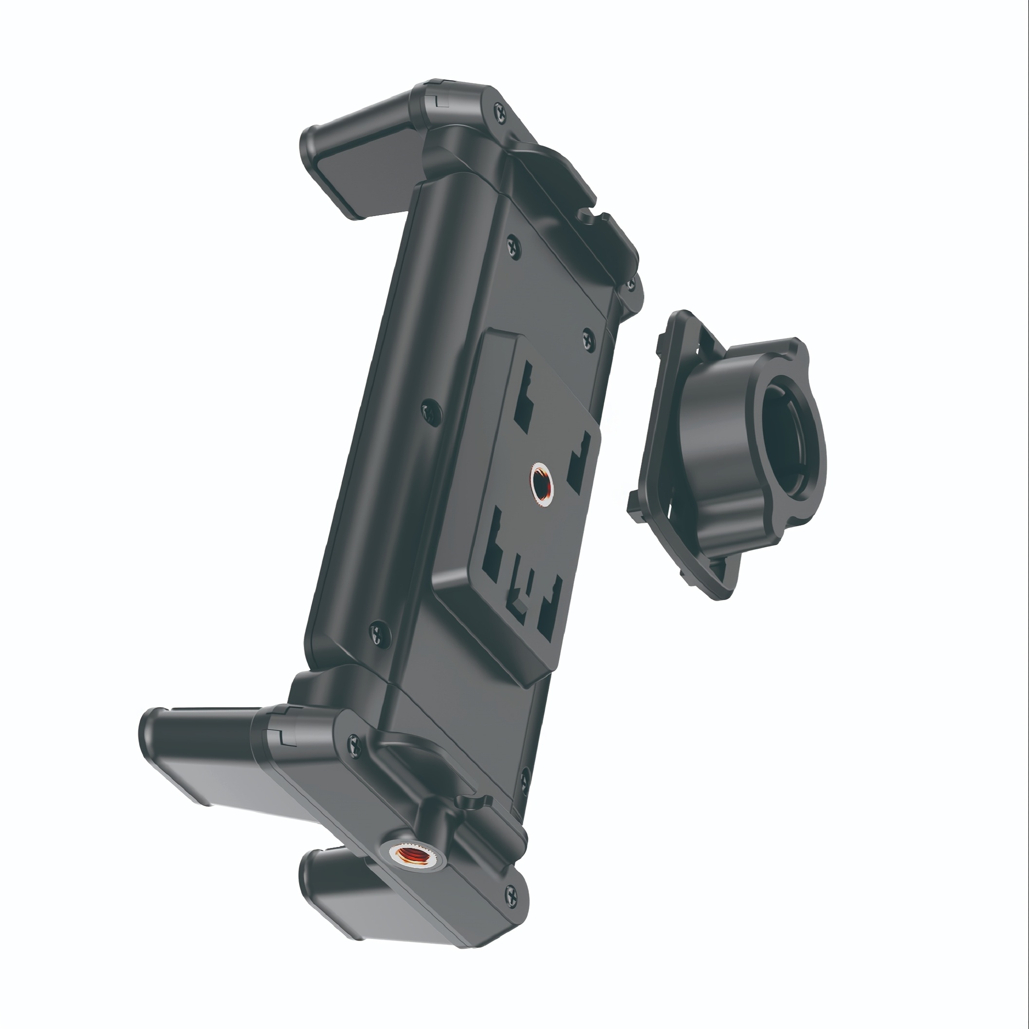 Image of Tablet Holder Desktop Stand Mobile Phone Clip Fixer Portable Horizontal And Vertical Shooting For Ipad Mobile Phone Universal Integrated Clip Expansion Portable Clip Tripod Additions
