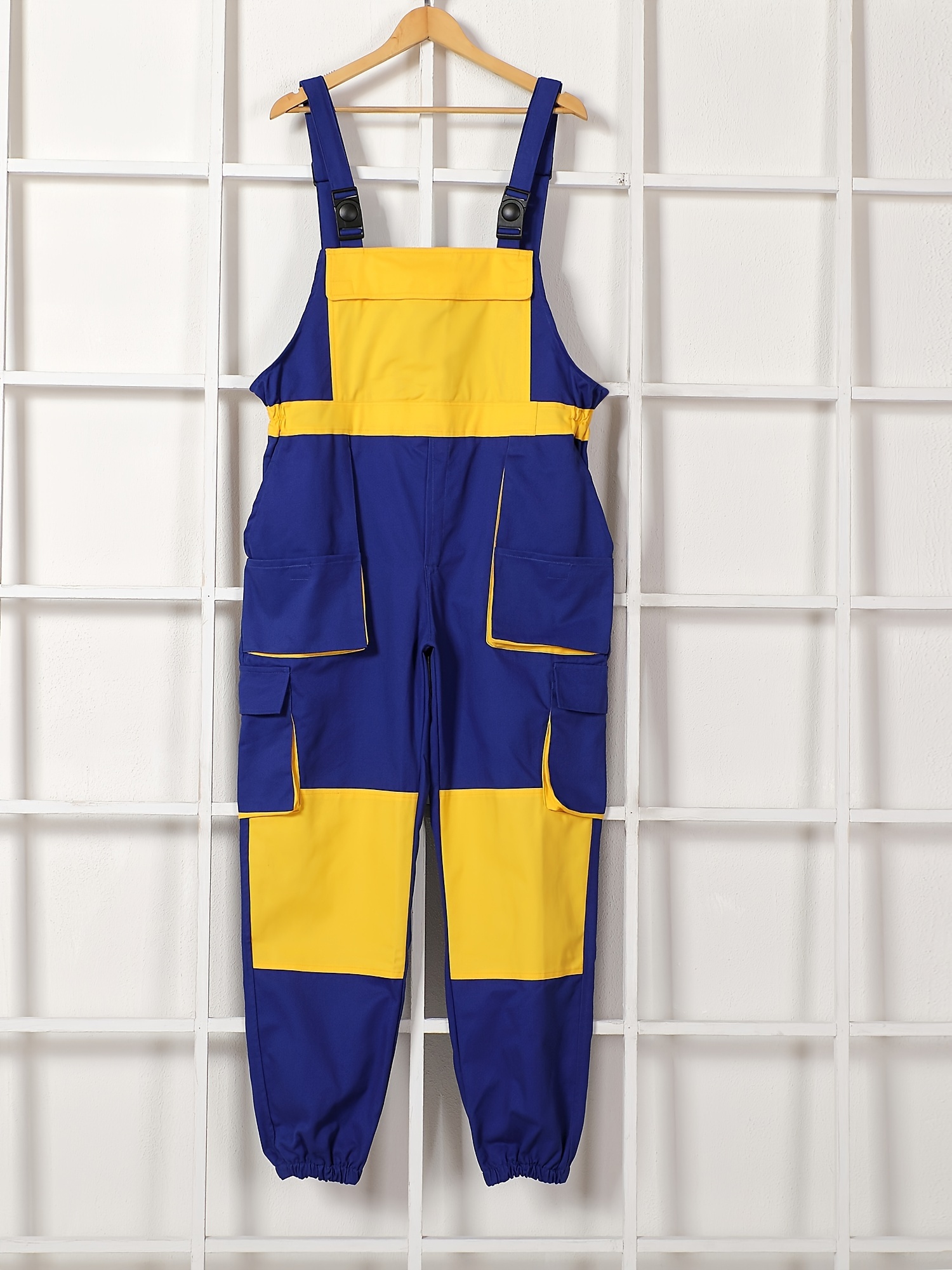 Mens Overalls Yellow Mechanic Jumpsuit *'S Cotton Jumpsuit With