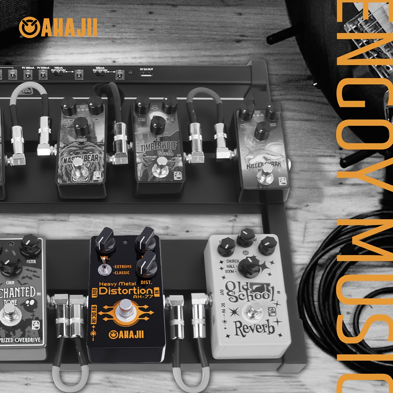 ah 77u distortion effects pedal guitar - Temu