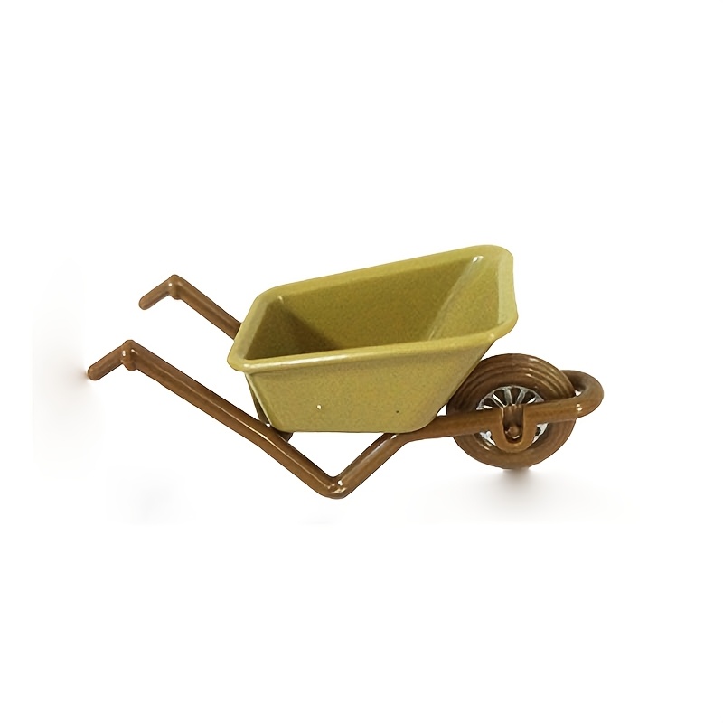 Image of 1pc/2pcs/4pcs Model House Additions Decoration, Cart Model Garden Additions, Perfect For Day, Father's Day, Mother's Day, Halloween, And Christmas Decorations