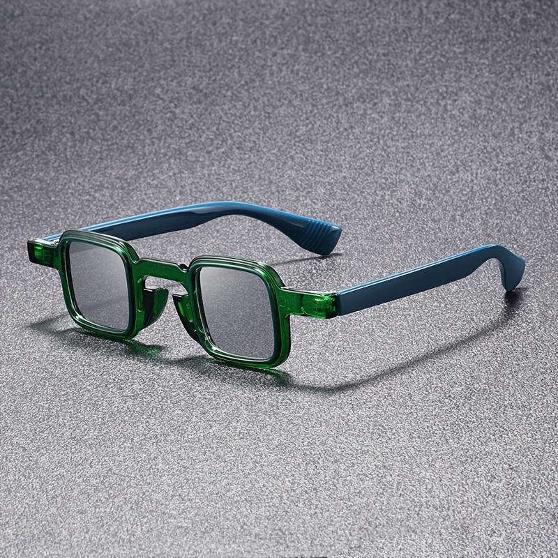 

Futuristic Small Frame Men's Rectangular Fashion Glasses