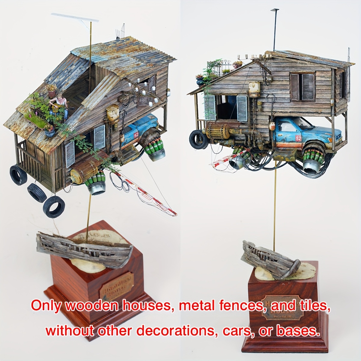 Assembly Architectural Model Sand Table Motor Home Building Components