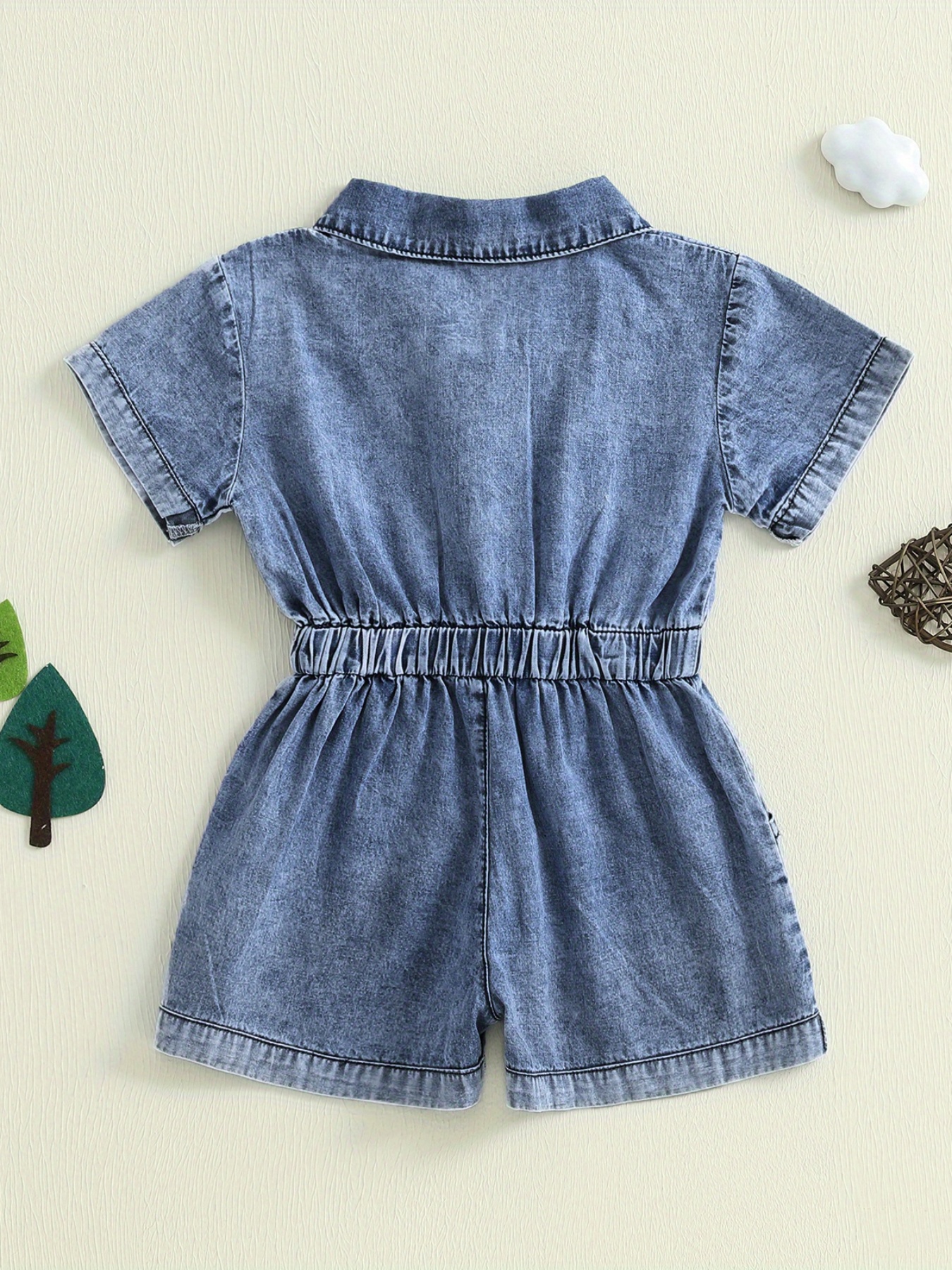 years girls denim overalls jumpsuit short Temu