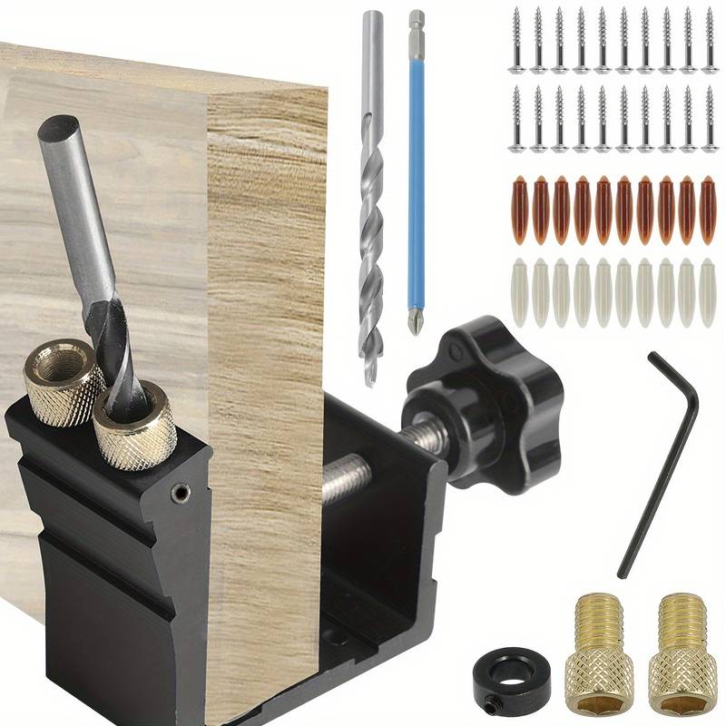 Ensemble De 8 Anneaux De Butée De Profondeur 3-10mm Avec Clé Allen - Pour Perçage Précis