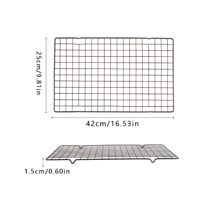 Cake Cooling Rack, Bread Cooling Net, Square Drying Net, Cold Drying Net, Barbecue Net, Baking Tools
