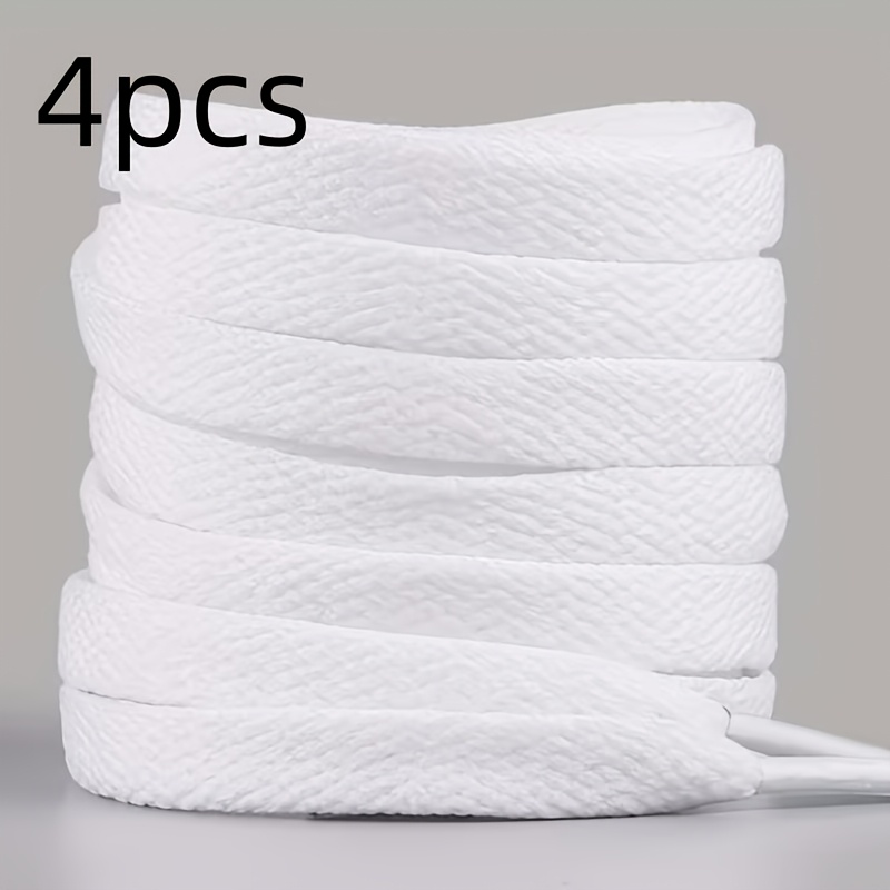 TEMU 4 paires de lacets classiques pour chaussures de sport tendance, accessoire et décontracté
