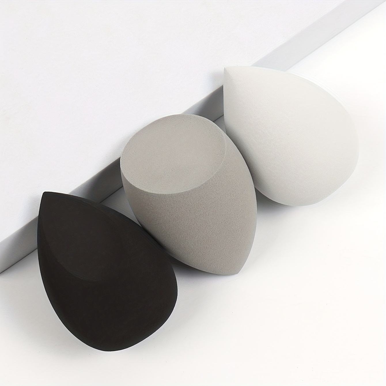 3pcs Makeup Sponges for Even Base Makeup Application