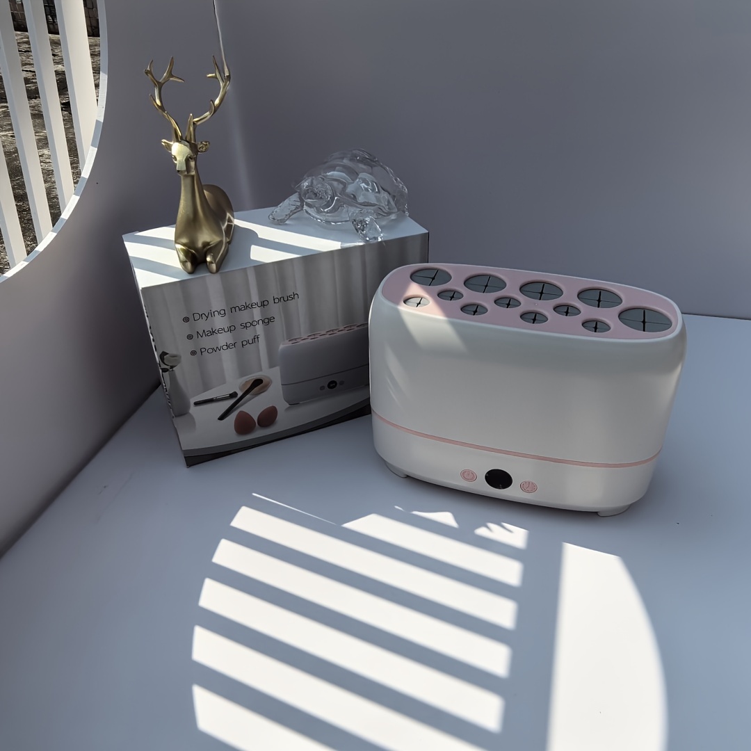 Professional Makeup Brush Dryer Gift Box Keep Brushes Clean details 4