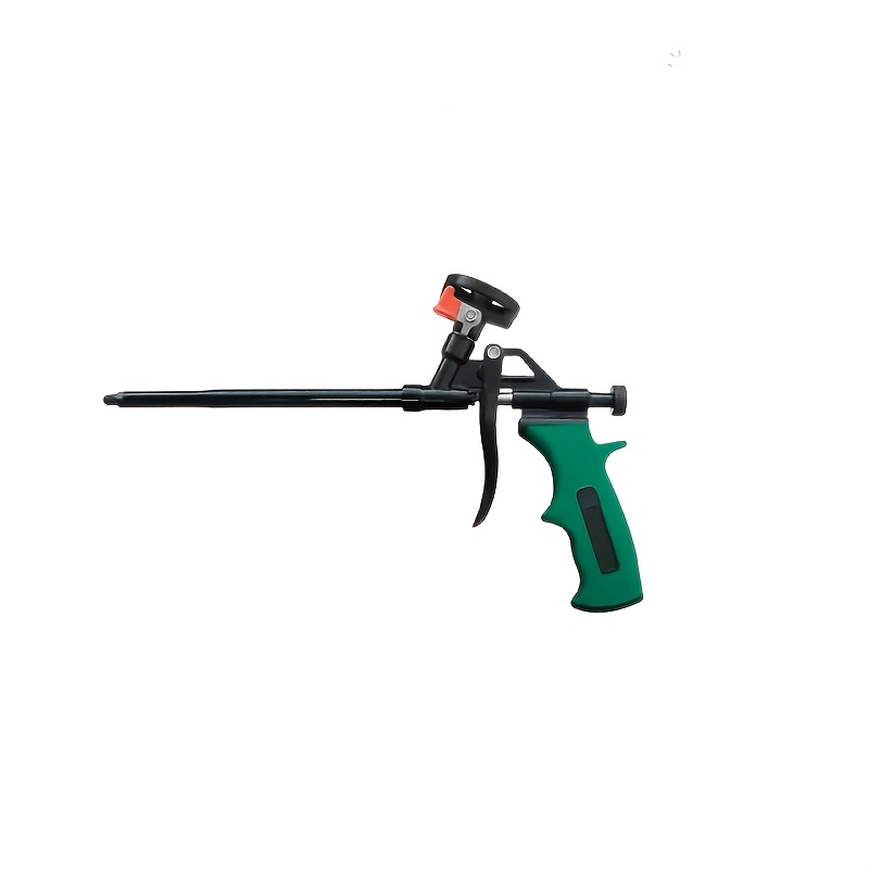TEMU 1pc Foam Glue Gun: Made Of Metal For And Durability, Featuring Stainless Steel Tubing And An Ergonomic Handle. Maintenance-free. Suitable For