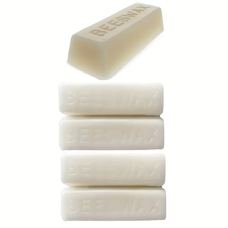 Image of White Beeswax Blocks, 30 Beeswax Blocks From Beekeepers, Wax Blocks Are Suitable For Manual Candle Production, Skin Care, Lipstick, Lotion, Projects