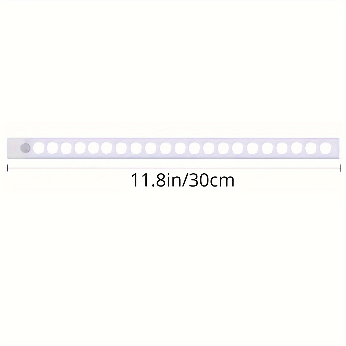 1pc RV Indoor Motion Sensor Cabinet Light, RV Lighting for Wardrobe, Corridor, Hallway, Storage Locker, Bedside Lighting, Under Counter Night Light with Wireless Magnetic USB Rechargeable Battery Powered, Suitable for Closet, Cupboard, Staircase and Shelf Decoration - 9.91cm, 20.07cm or 29.97cm RV Interior Lighting
