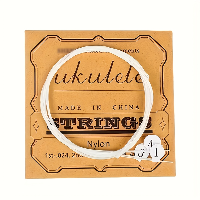 Image of Ukulele Strings Ukulele Strings Small Guitar Hawaiian Guitar Small Four-string Universal Nylon Strings