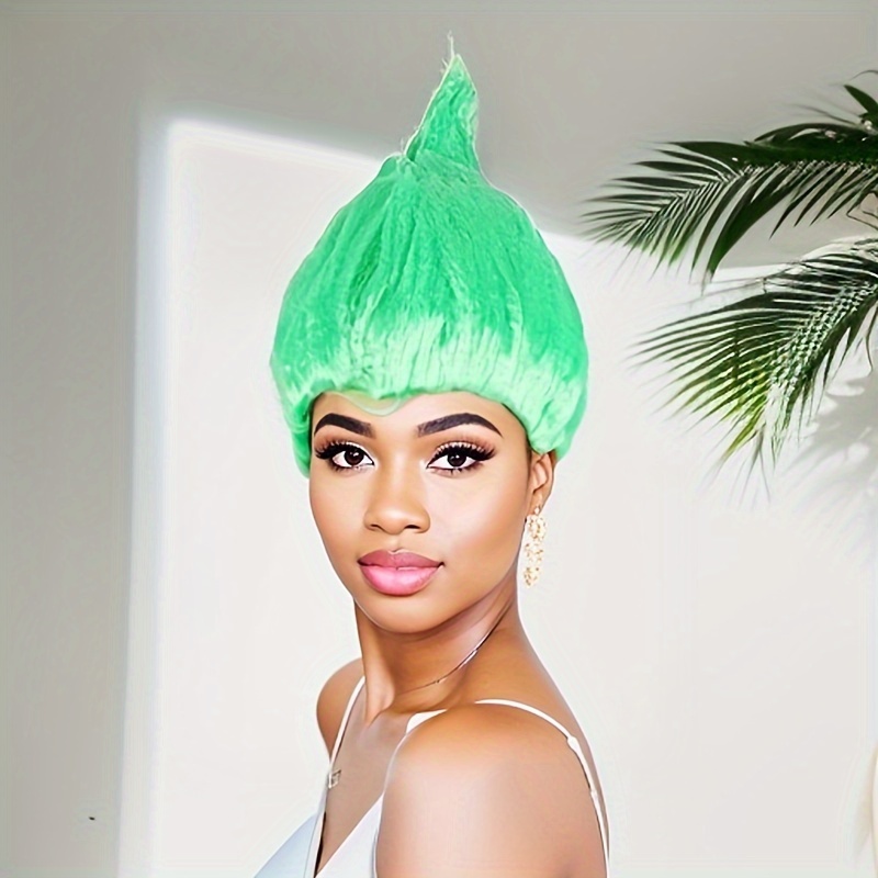 Green elf wig hotsell