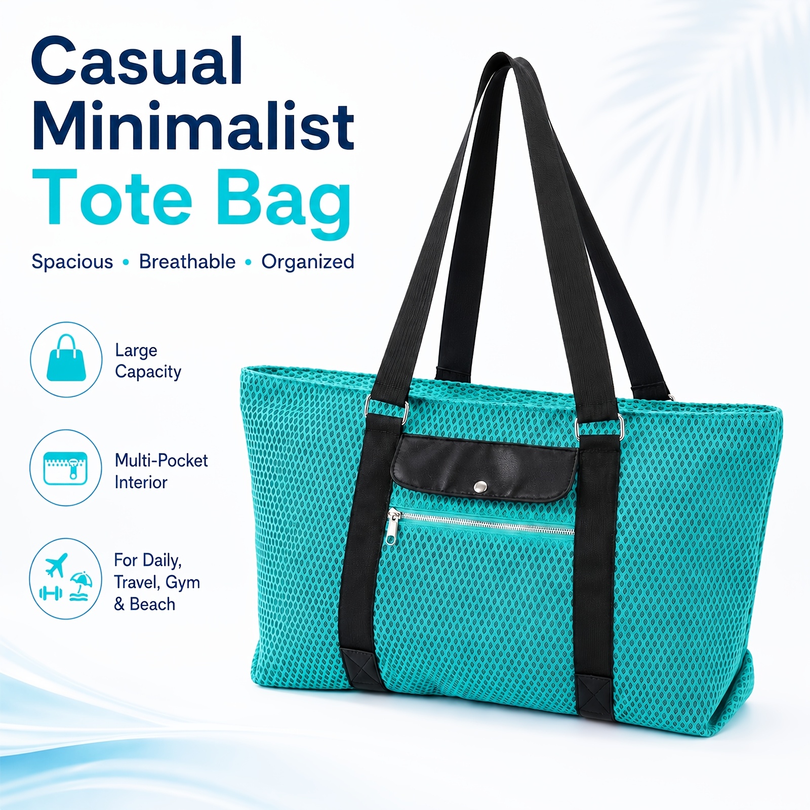 2pcs Travel Bag Set with Toiletry Pouch