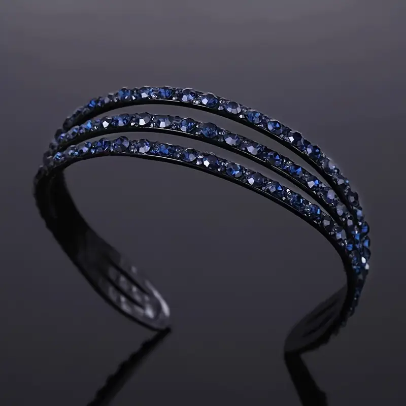 Fasce Per Capelli In Cristallo UYT Per Donne, Fasce Per Capelli Con Strass Perle E Perline Per Donne E Ragazze Accessori Per Capelli Alla Moda~p115220555 - Foto 9