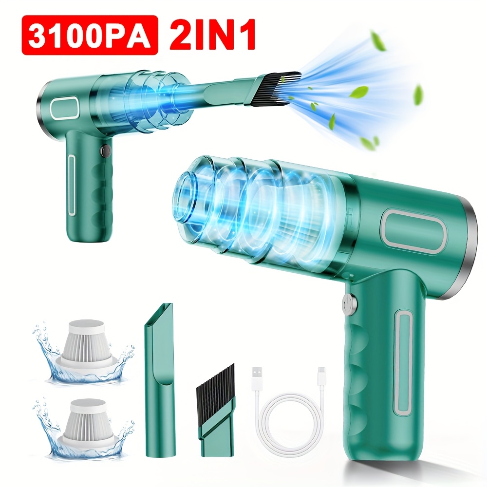 TEMU Upgraded Hurricane Suction: 3800pa High Suction! Wireless Handheld Vacuum Cleaner For Household And Car Use, All In One! Vacuum
