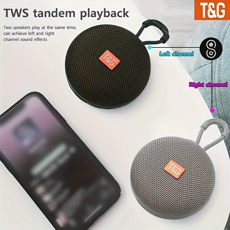 T g 352 Outdoor Portable Cycling Wireless Speaker Tws Stereo - Temu