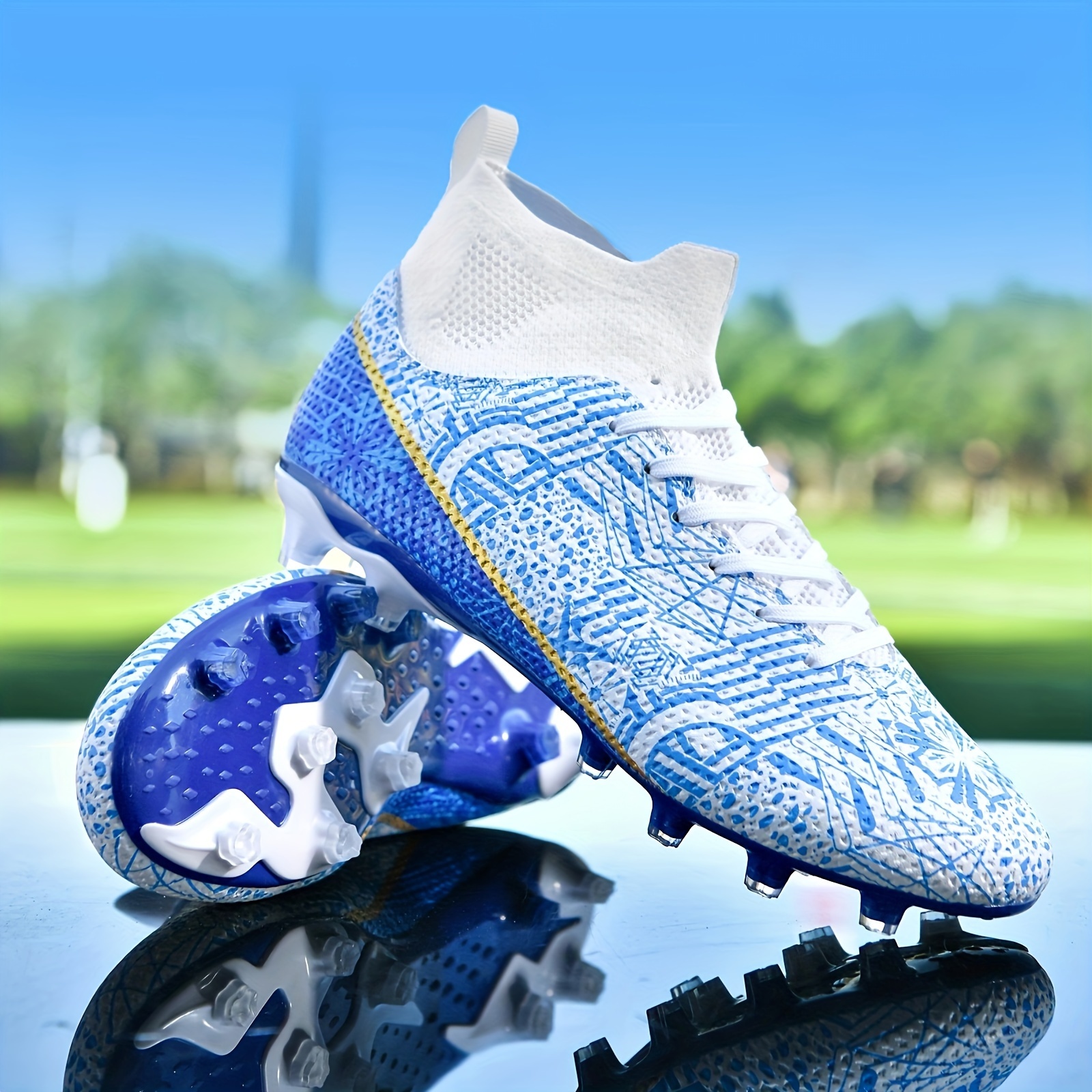 Chaussures de Football pour hommes, crampons football homme