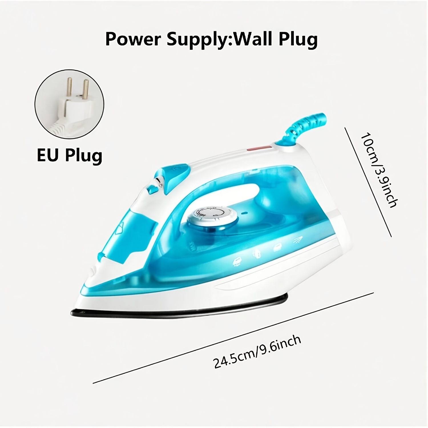 compact travel iron designed for home use featuring adjustable heat settings and   of removing wrinkles from   wet and dry fabrics Product details 1