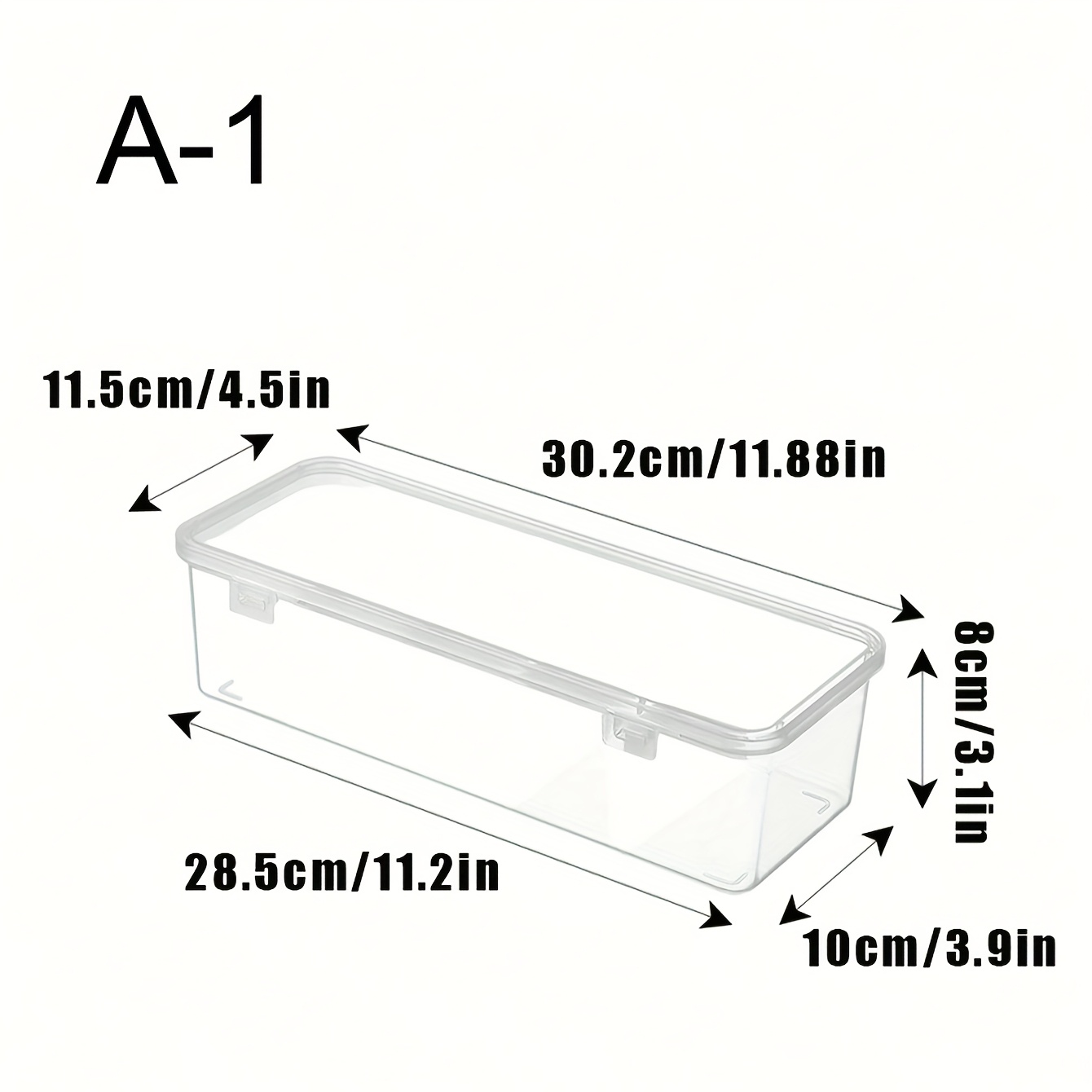Image of 1 Plastic Box With Dividers, Holds 600 Or 1000 Cards – Baseball Card Storage Organizer For Sports & Trading Cards, Christmas And Halloween Gift