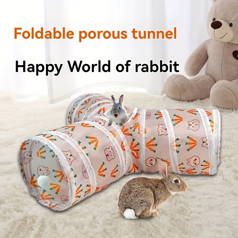 Toy Tunnel for Pet Bunnies