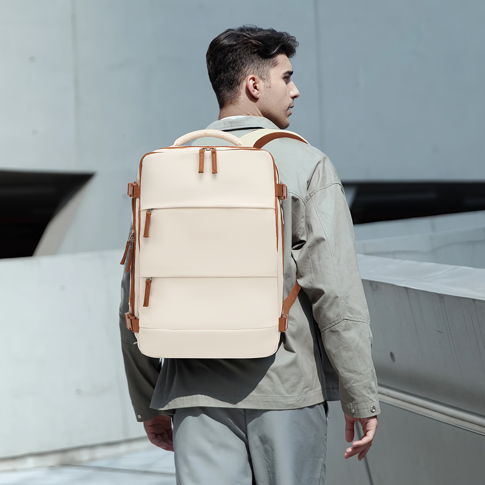 Kono Versatile Breathable Travel Backpack Featuring A Separate Compartment For Shoes, Perfect For Back-to-school Or Holiday Gifting