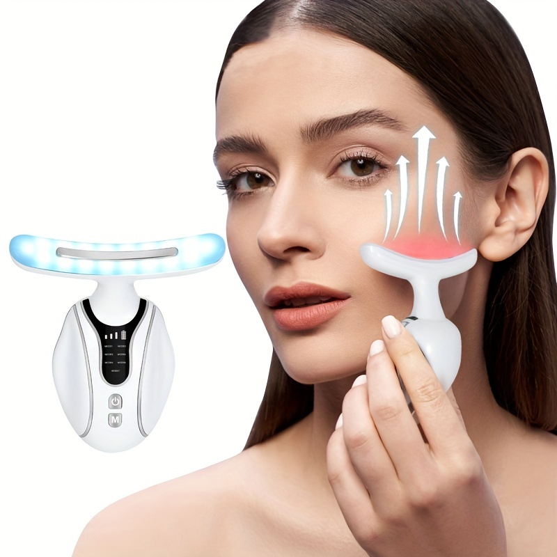 

Usb Rechargeable Facial & Neck Massager - Fragrance-free, 400mah Battery For Skin Care Rechargeable Massager