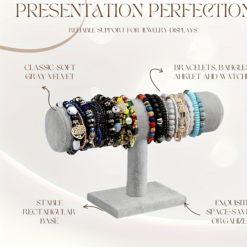 TEMU Jewelry Stand, Bracelet And Watch Display Stand, Jewelry Storage Rack, Home Boutique Accessory Display Stand