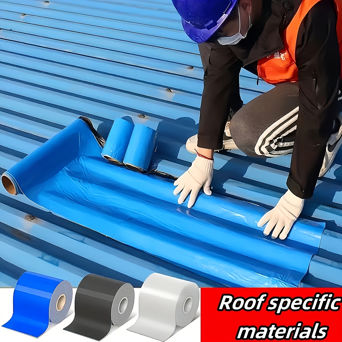 

Leak Repairing , Rust Prevention, Prevention, Water Leakage Prevention, Strong Anti-aging , Suitable For Factory Roofs, Iron Sheet , Containers, Etc