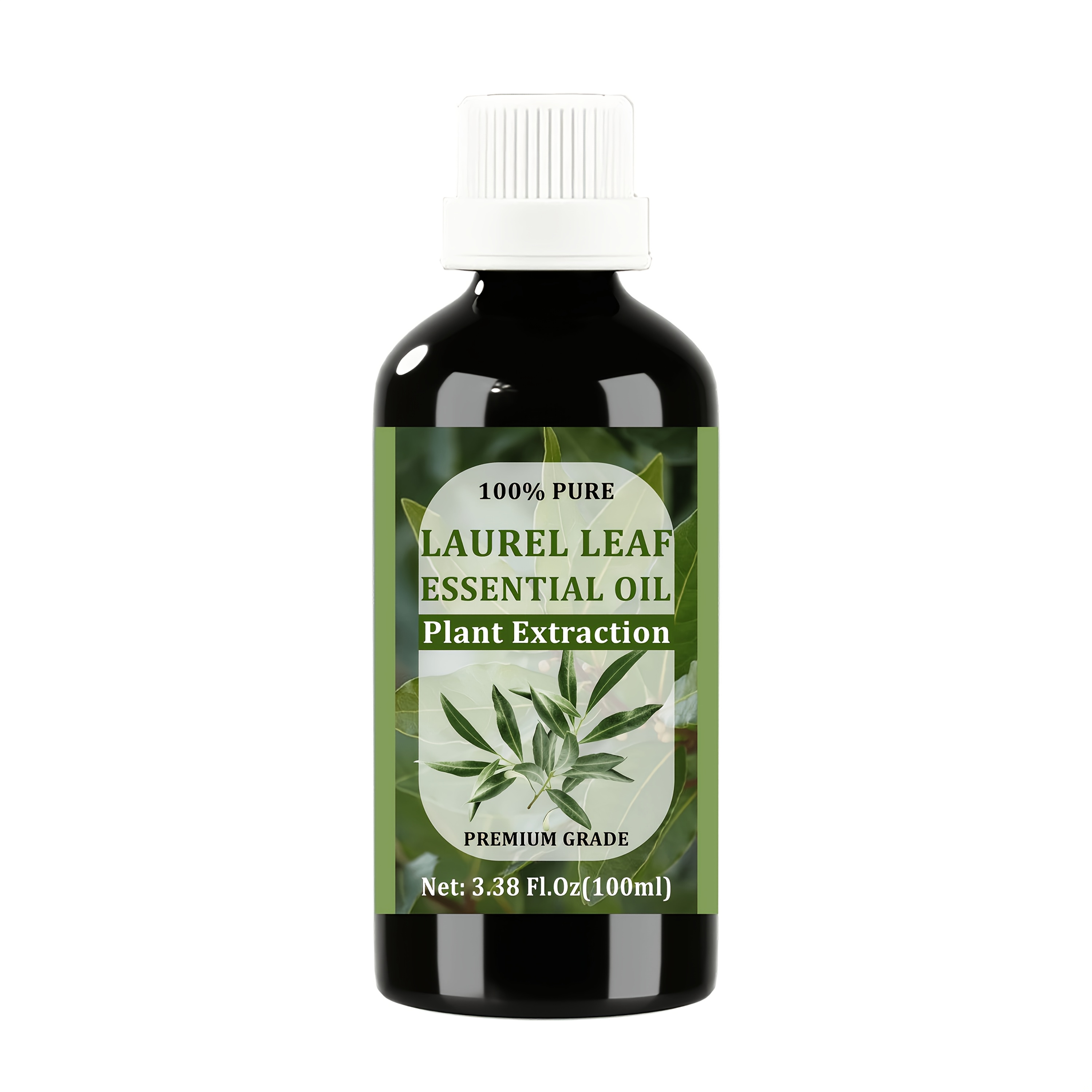 Image of Leaf Essential Oil - - Moisturizing, Nourishing Skin - Used For Skin, Hair, Nail Care, Yoga, Shower, Meditation - Skin Care, Cleaning, Massage Essential Oil