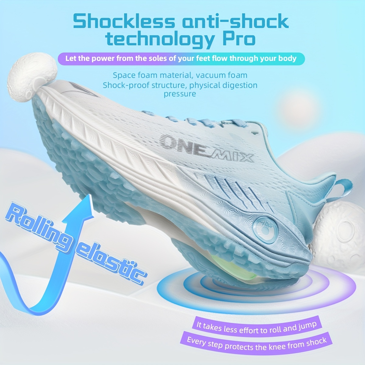Professional Shock Absorption Running Shoes