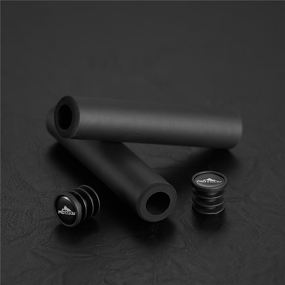 TEMU Manopole per manubrio bici da , manopole per manubrio bici fissa, manopole per manubrio antiurto resistenti all'usura, manubri antiscivolo
