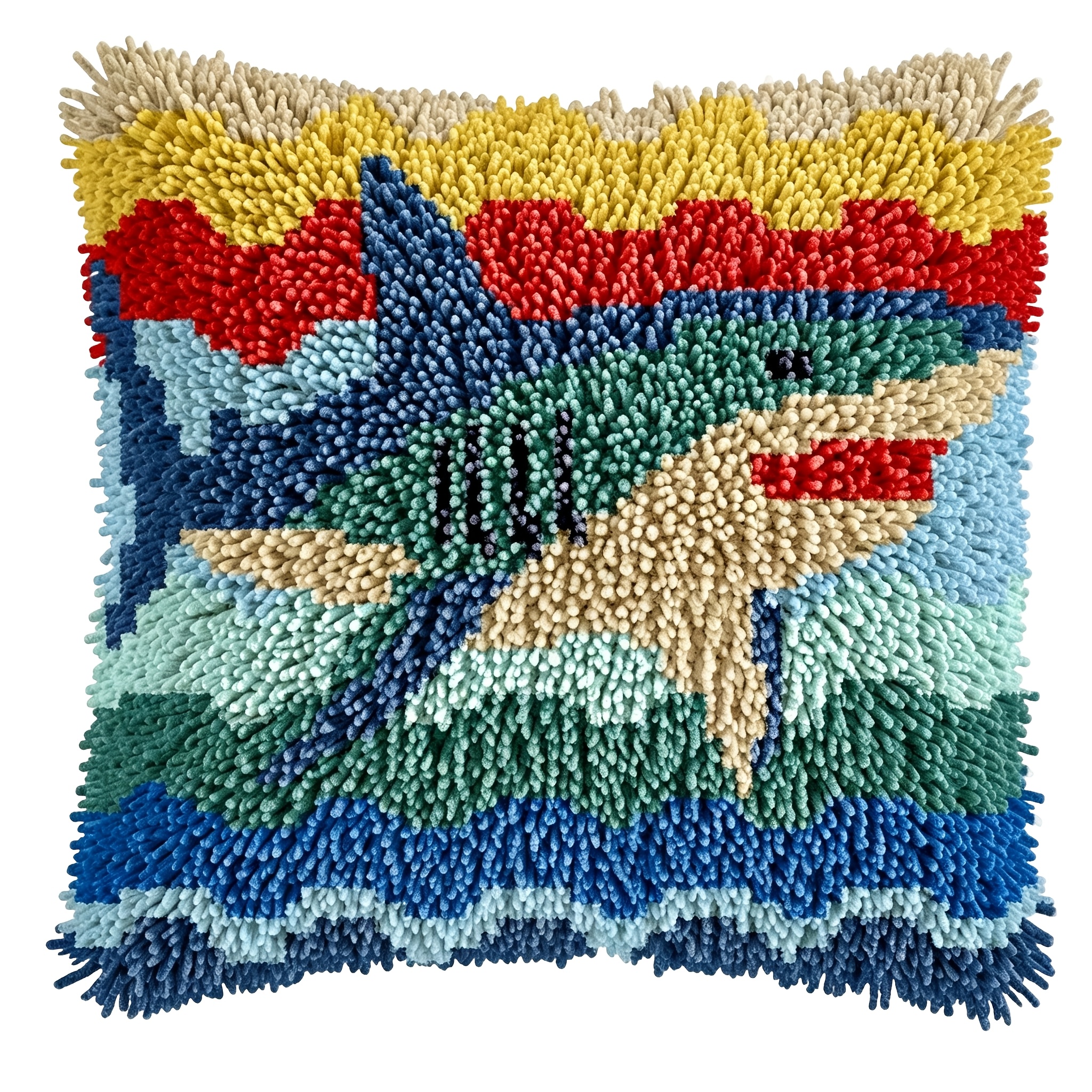 Hook Kit, Ocean Whale and Shark Pattern, Craft Material Bag