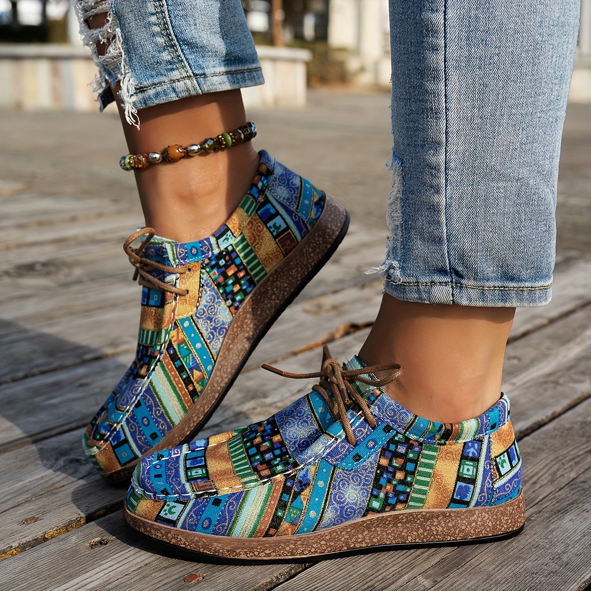 Sneakers, Casual Flat Shoes Running Shoes