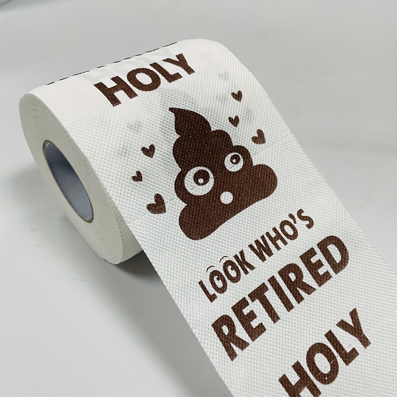 E-shop 1 Rolle/2 Rollen und lustiges Toilettenpapier mit humorvollen Mustern zum Thema Ruhestand – als Geschenk
