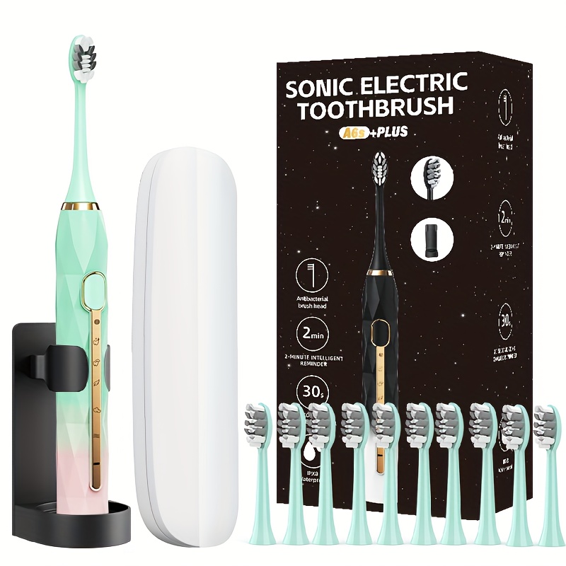 

- Toothbrush Ipx8 10 Replacement , A , A Toothbrush Usb Charging, Replaceable , Metal Adult For Men And Women