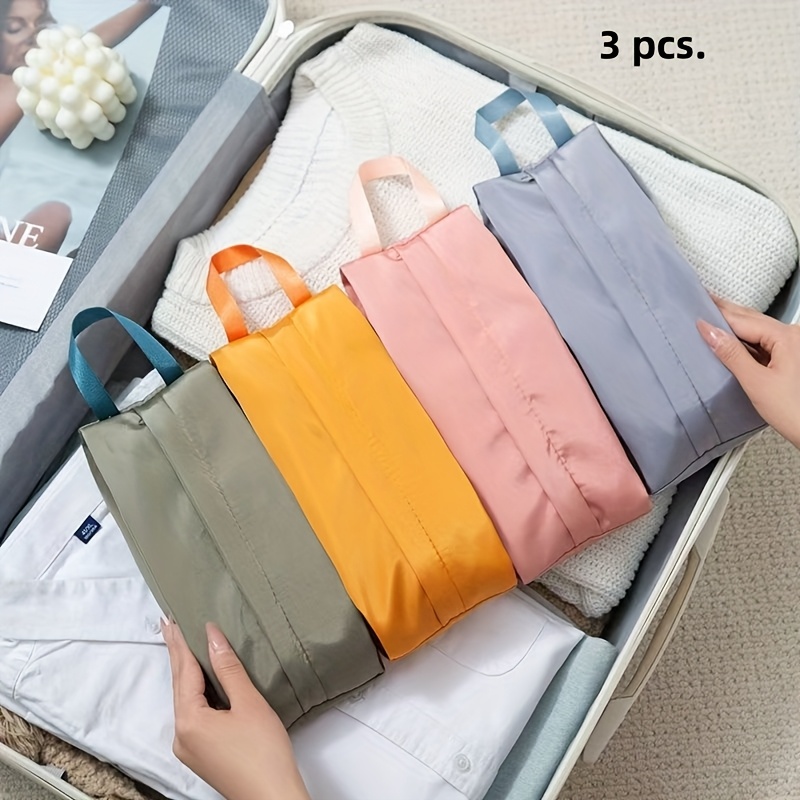 TEMU 3 Underwear Socks Organizer Bag Suitcase Clothes Split Handheld Clothes Multifunctional Organizer Bag