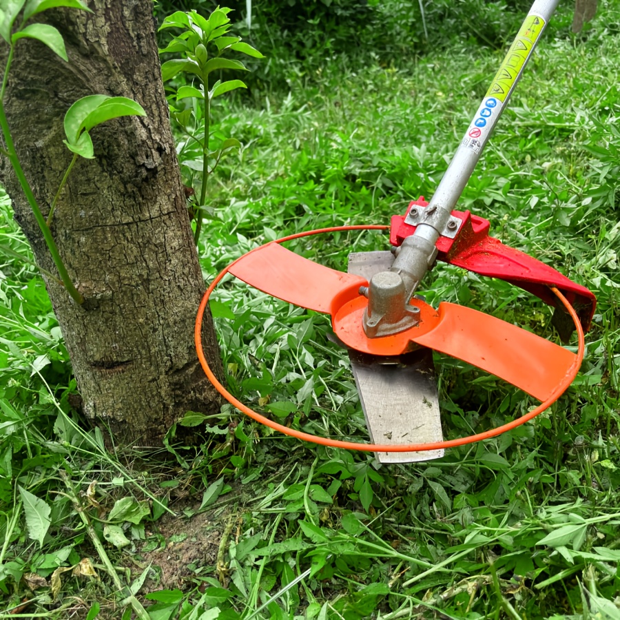 protetor de plantas com estrutura circular de metal, proteção para cortador de   - adequado para cortadores de  , aparadores de   daninhas e aparadores de  .     às plantas   o corte, instalação  , uso conveniente