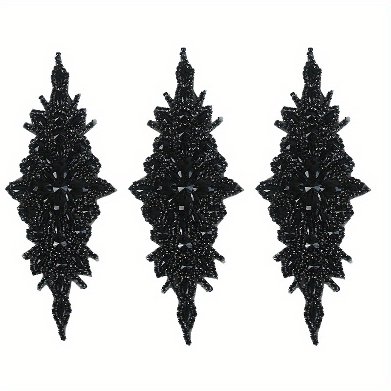 High-Grade Rhinestone Decal Bride Waist Seal Adhesive Patch