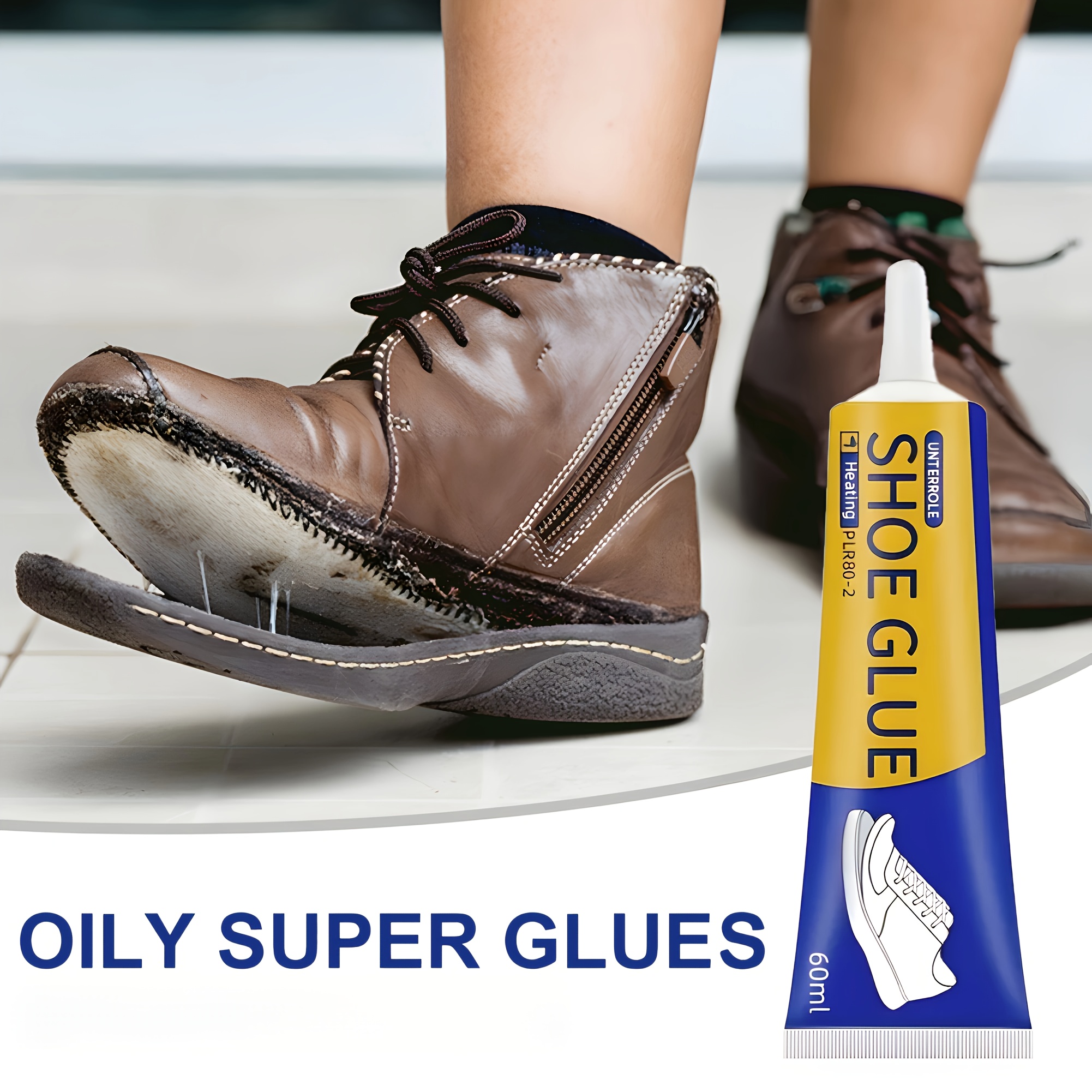 1pc 60ml Strong Shoe Repair Glue – Quick-Drying Waterproof Adhesive for Sneakers, Boots & DIY Projects